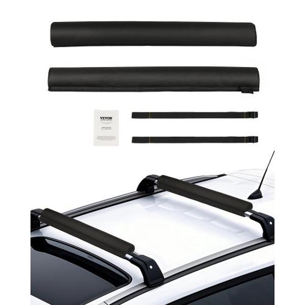 Picture of Vevor CDXLJDXHGJKHR1COVV0 Roof Rack Pads with Crossbar 88 lbs for Kayak Canoe Surfboard