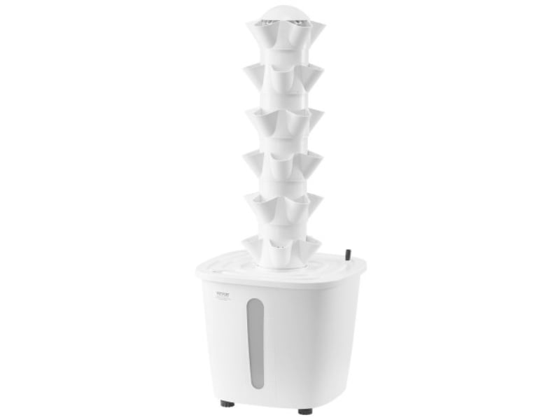 Picture of Vevor TSSPZZXT20LW7KX24V1 Hydroponic Growing System Indoor Smart Tower Garden with Pump - 30 Pods - White