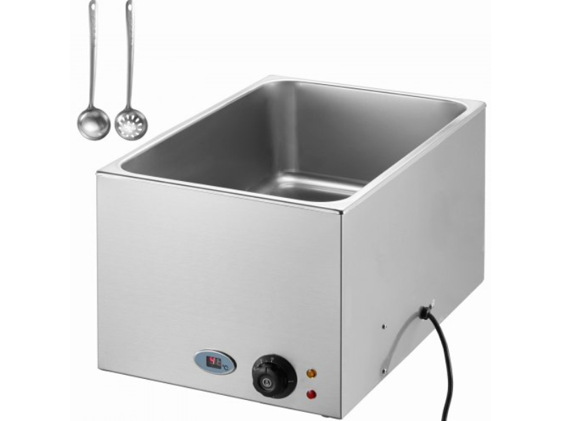 Picture of Vevor SYSPBWQWPYXS2CDN4V1 19 qt. 1200W Countertop Buffet Commercial Electric Food Warmer - Bain Marie