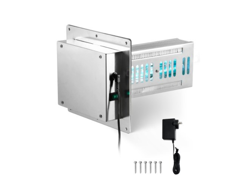 Picture of Vevor DHYGDJHQ115WVQL7NV1 9 in. 18W HVAC Air Purifier - Whole House Light in Duct PCO Technology - Silver