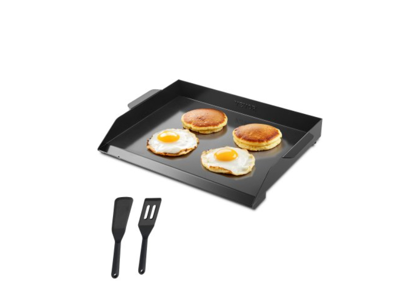 Picture of Vevor DCJPTG2016INSC89SV0 22 x 16 in. Flat Top Griddle - Carbon Steel Universal BBQ Grill Pan Cookware, Black