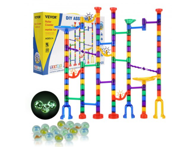 DZYXTZBTMCSSXEGKPV9 Marble Run Set - Building STEM Toy Educational Learning Gift for Kids - 145 Piece