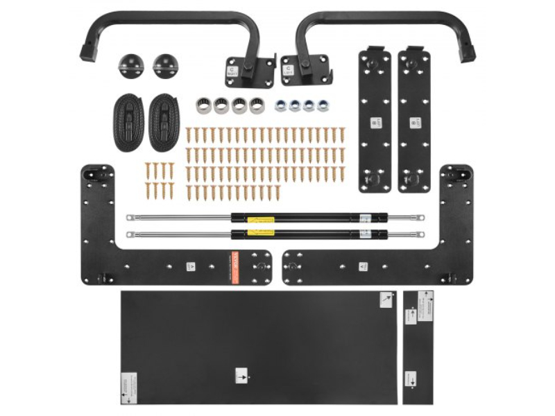 Picture of Vevor MFCZDJGQDGCFZZVUZV0 Folding Full Deluxe DIY Wall Mechanical Hardware Murphy Bed Kit