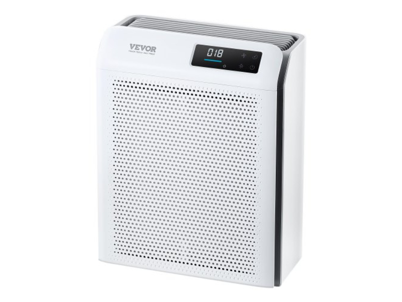 Picture of Vevor JYKQJHQFX300RNSWIV1 2018 sq. ft. per Hour H13 HEPA Smart Air Purifier for Home & Office