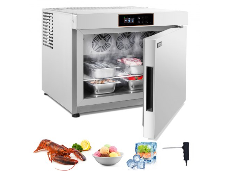 Picture of Vevor HXSDJ32L4TRA45XDOV1 32 Liter 4 Trays Commercial Blast Freezer - Chiller Chest Seafood Ice Cream
