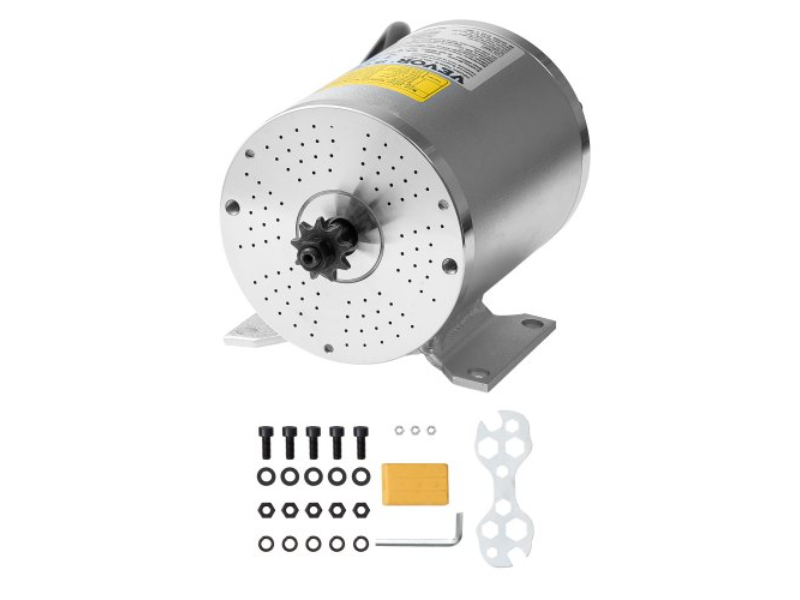 Picture of Vevor ZLWSDJTJ30003774SV9 3000W Electric Brushless DC Motor - 72V 4900 RPM Motor for E-Bike