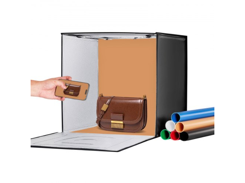 Picture of Vevor SYDXNJBH20IN0IEYAV1 20 x 20 in. Photo Studio Light Box with 3000-5600K Adjustable 3 Color Temperatures