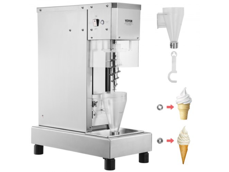 Picture of Vevor BQLJBJBZL750YIE4AV1 750W 304 Stainless Steel Ice Cream Blender Stir Machine