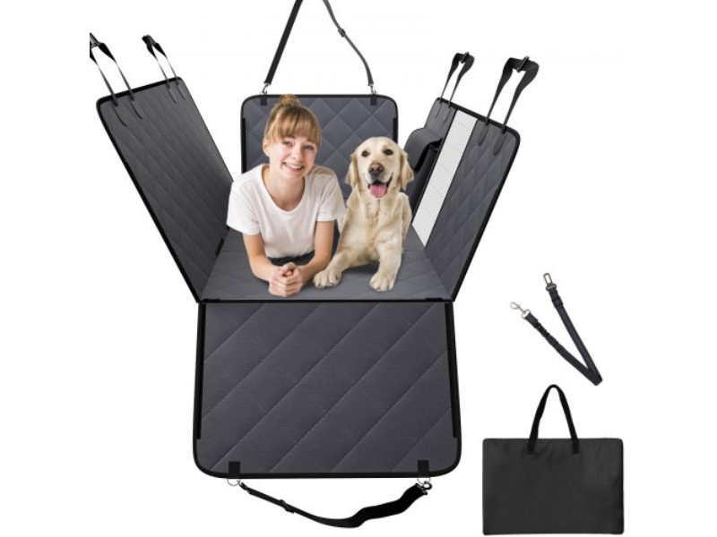 Picture of Vevor QBDXJC5424IN9S96GV0 54 x 24 in. Waterproof 600D Dog Car Seat Cover for Back Seat - Dark Gray