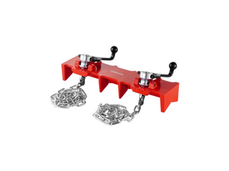 Pipe Welding Vise 1/2 in to 8 in Pipe Welding Clamp with Dual Chains & Handles
