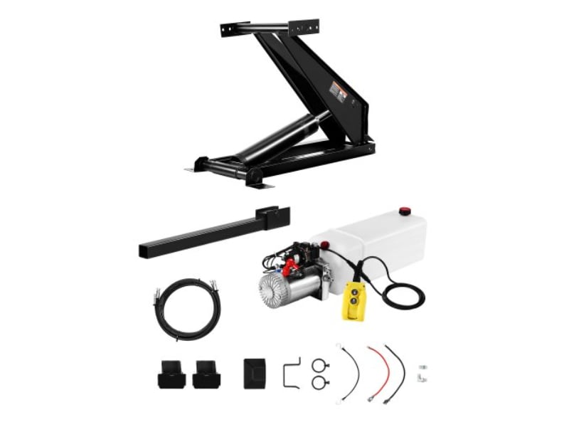 Picture of Vevor YYZXSJTJDYXYA6AQUV9 8 T Hydraulic Scissor Hoist Kit for Dump Trailers Trucks