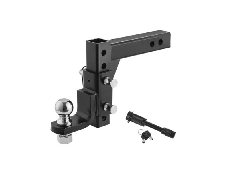 Picture of Vevor DQTQJTCB22808SGXTV0 2 in. Receiver x 9 in. Drop Ball Mount Adjustable Trailer Hitch - 7500 lbs&#44; Black
