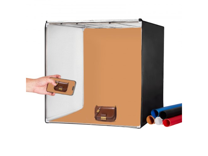 Picture of Vevor SYDXNJBH39INNNK6JV1 39 x 39 in. Photo Studio Light Box 5600K with 210 LED Power Adapter