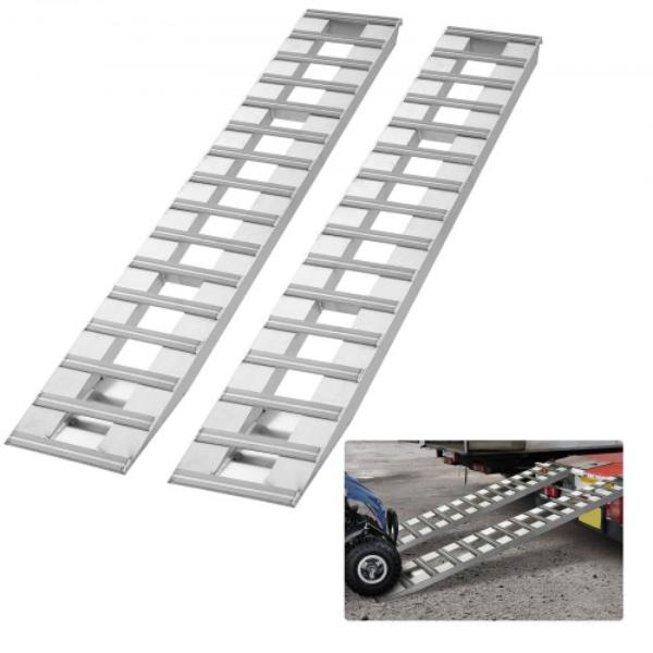Picture of VEVOR LJSL94X15INCUUEWUV0 94 x 15 in. 6000 lbs Aluminum Capacity Loading Ramps - 2 Piece
