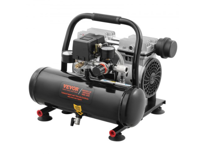 Picture of Vevor WYWSKYJ4L750SR008V1 1 gal 90 PSI Compact Portable Oil Free Air Compressor