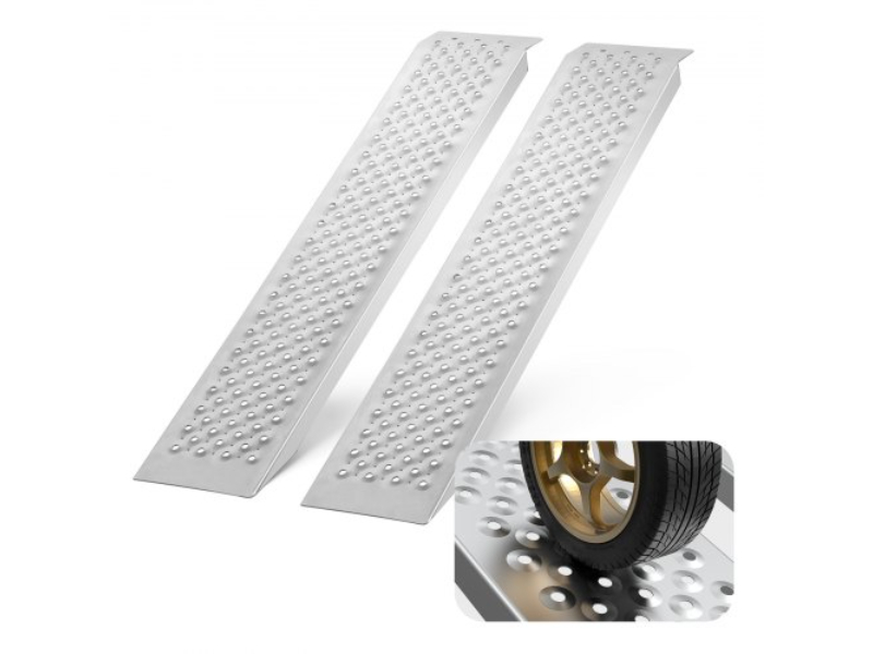 Picture of Vevor LJSL472X85INA1TAOV0 47.2 x 8.5 in. Aluminum 880 lbs Capacity Loading Ramps - 2 Piece