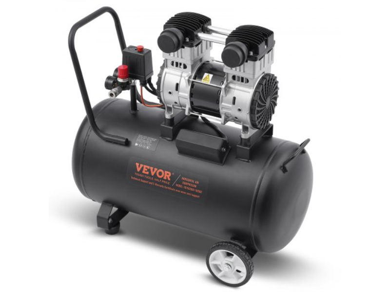 Picture of Vevor WYWSKYJ60L14J9EI6V1 15 gal 90 PSI Compact Portable Oil Free Air Compressor
