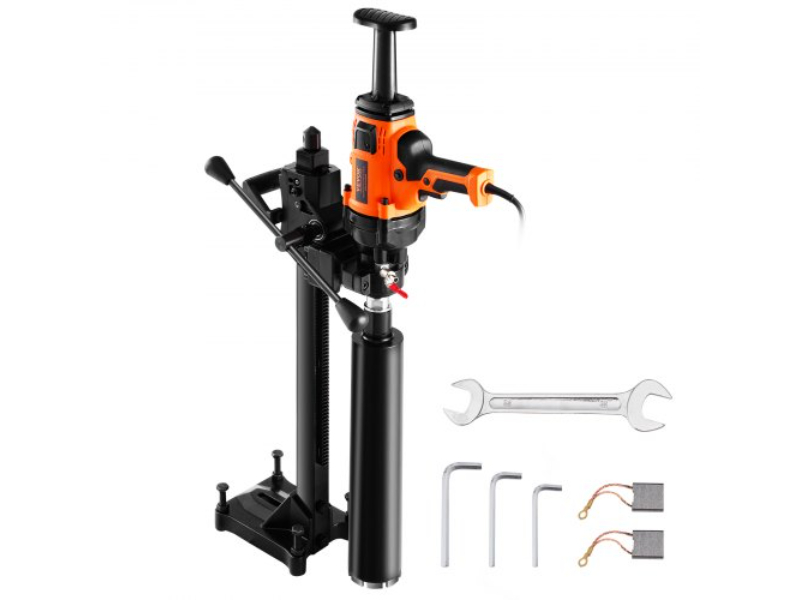 Picture of Vevor SCJGSZKJ6YCYM6E1DV1 0.8-6.3 in. Dia. 2000W Core Drill Machine Handheld & Stand Core Rig