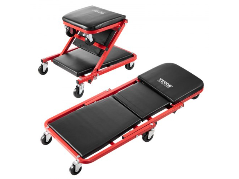 Picture of Vevor KZDXCTBYXJ36A0O8IV0 36 in. Foldable Z Garage Mechanic Creeper Stool 300 lbs Capacity