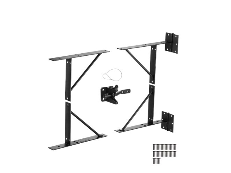 Picture of Vevor MKZJXXKTZX1J7PBVNV0 Anti Sag Frame Hardware Kit Corner Brace Bracket for Stable Gates
