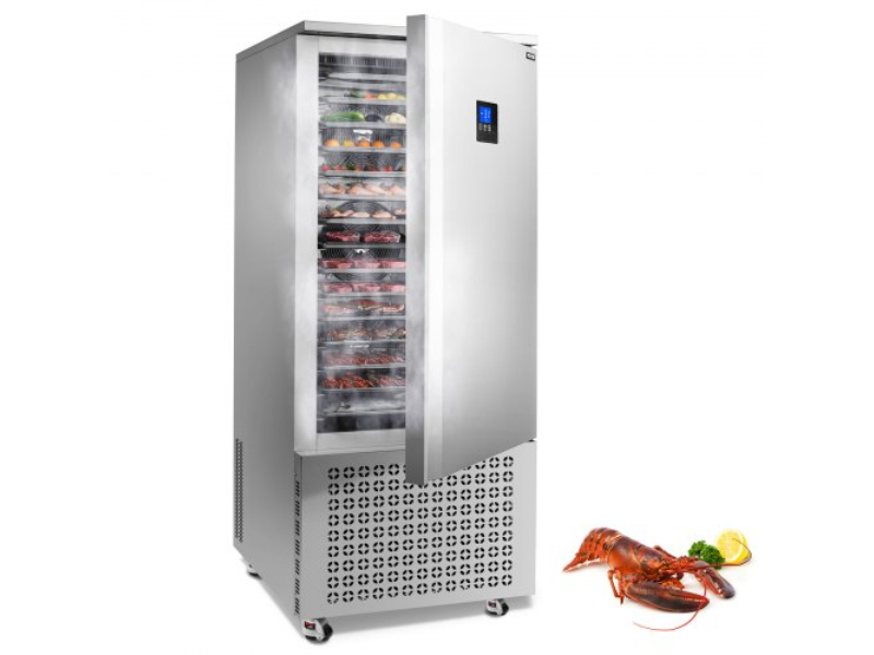 Picture of Vevor HXSDJ300L40CSSNQJV4 370 Liter 15 Trays Commercial Blast Freezer - Chiller Chest Seafood Gelato