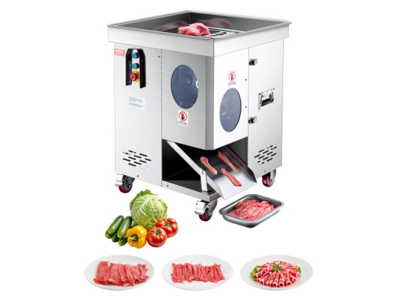 Picture of Vevor LSDLXRQPJYSB034HXV1 1100W Commercial Electric Meat Cutter Slicer Machine for Kitchen