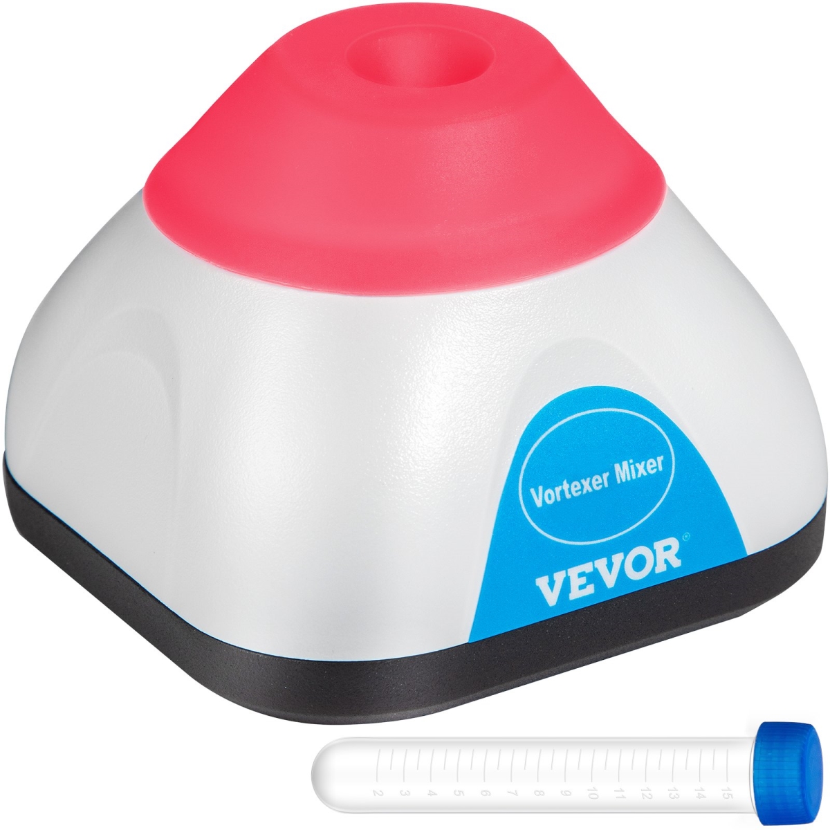 Picture of Vevor XW50ML3000RPMJQXNV1 Vortex Mixer&#44; 3000RPM Mini Vortex Mixer Shaker&#44; Touch Function Scientific Lab Vortex Shaker