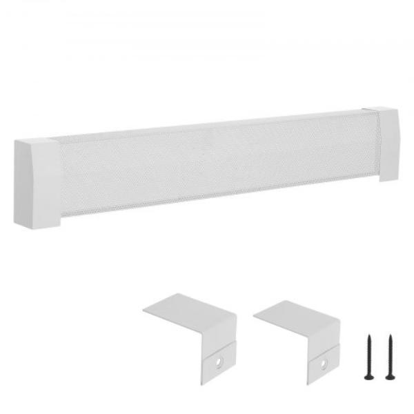 DBJRQGTHJPRE86YO0001V0 Baseboard Heater Covers - Premium Series 4 ft. Standard Electric Heating Unit Front Cover for Home Improvement - White