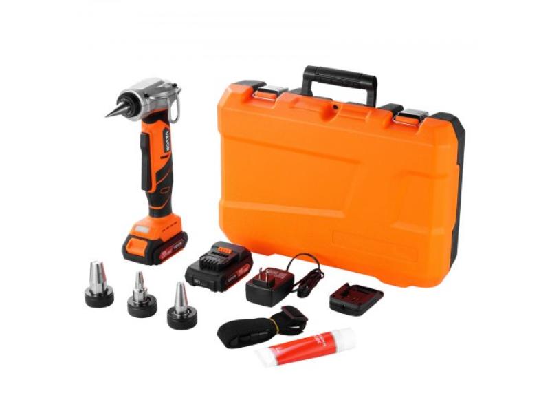 DDKGQ1234120IXSW9001V1 20V Max Electric Tubing Cordless Tube Expander Tool for 0.5 in., 0.75 in. & 1 in. PEX-A Pipe 22000RPM - 2 Piece