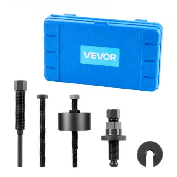 ZXBPDLLBQ8JTTQRMW001V0 Power Steering Pump Pulley Puller & Installer Tool Set with Ford - GM V6 - VW Vehicles - Pump Pulley Remover Installer Tools