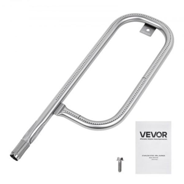 Grill Burner Tube - Weber Q100 - Q120 - Q1000 - Q1200 - Baby Q - 17 in. - 304 Stainless Steel - Replacement Part 69957 - 60040 - 41657 - 45657