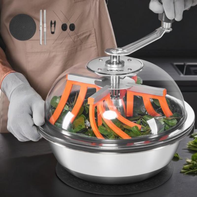 Bud Leaf Bowl Trimmer - 13 in. Manual Bud Trimmer with Sharp Stainless Steel Blades - Visual Cutting - Wet & Dry Hydroponic Cutting Machine