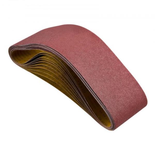 SGDYHL1015TSMQ07F001V0 6 x 48 in. Sanding Belts - Aluminum Oxide for Woodworking - Steel - Aluminum - Non-Ferrous Metals - 10 Piece - 80 Grit