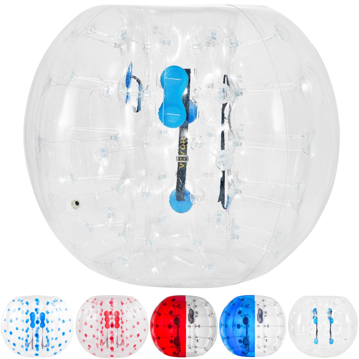 Picture of Vevor 1.2MCQPPQ00000001V0 Inflatable Bumper Ball - 4 ft. & 1.2M Diameter&#44; Bubble Soccer Ball&#44; Blow It Up in 5 Min