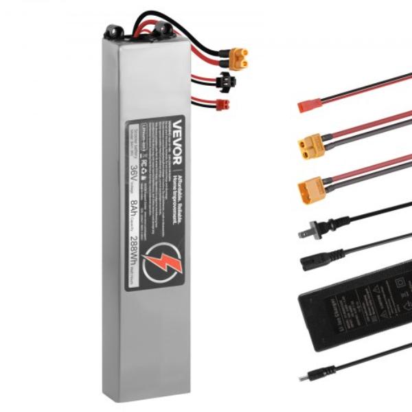 36V Scooter Battery Pack - 8Ah - 8000mAh Lithium Battery Replacement - 30A BMS with 1440W Motors for Imitation M365 Electric Scooters