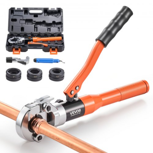 YTSYYYJGJLHJLS4BM001V0 0.5, 0.75, 1 in. Jaws Copper Pipe Crimping Hydraulic Driven Pro Press Tool