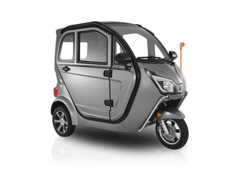 FBSDBCSLSPZ2D3W32001V1 3-Wheel Enclosed Mobility Scooter for 650 lbs Seniors Adults 3-Seater 1500W Electric Recreational