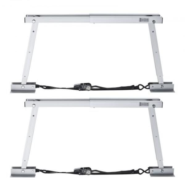 Universal RV Stabilizer - RV Bumper Stabilizer for Trailers - Campers - Fifth Wheel - Adjustable Height from 12 to 28 in. - 2 Piece