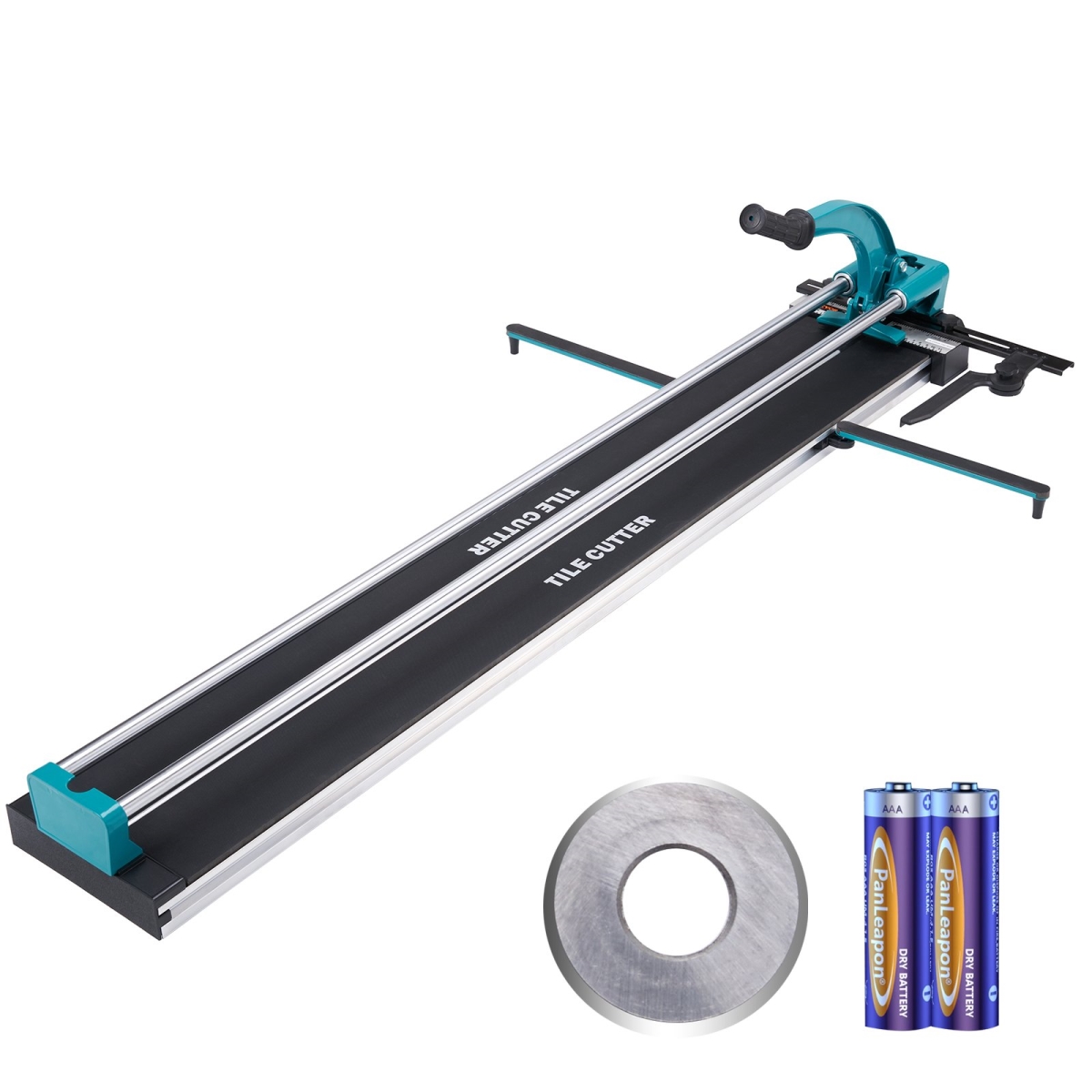 Picture of Vevor KCZQGJMSDIY1207LOV0 Manual Tile Cutter&#44; 48 in.&#44; Porcelain Ceramic Tile Cutter with Tungsten Carbide Cutting Wheel