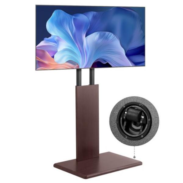Universal TV Stand - Table Top TV Stand for 32-70 in. Screens - Swivel & Height Adjustable TV Mount Stand Holds up to 99 lbs - Max Vesa 600 x 400 mm