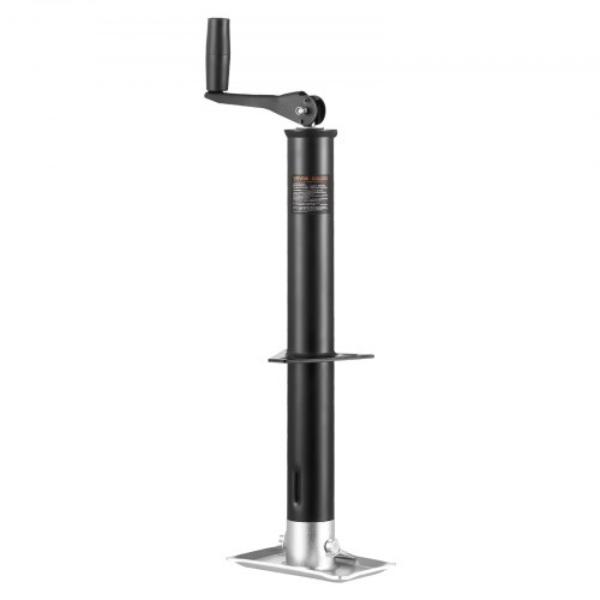A-Frame Trailer Jack, 2000 lbs Dynamic Load Capacity, Trailer Jack Stand with Handle & Rectangular Footpad, 15-inch Vertical Travel, Suitable for...