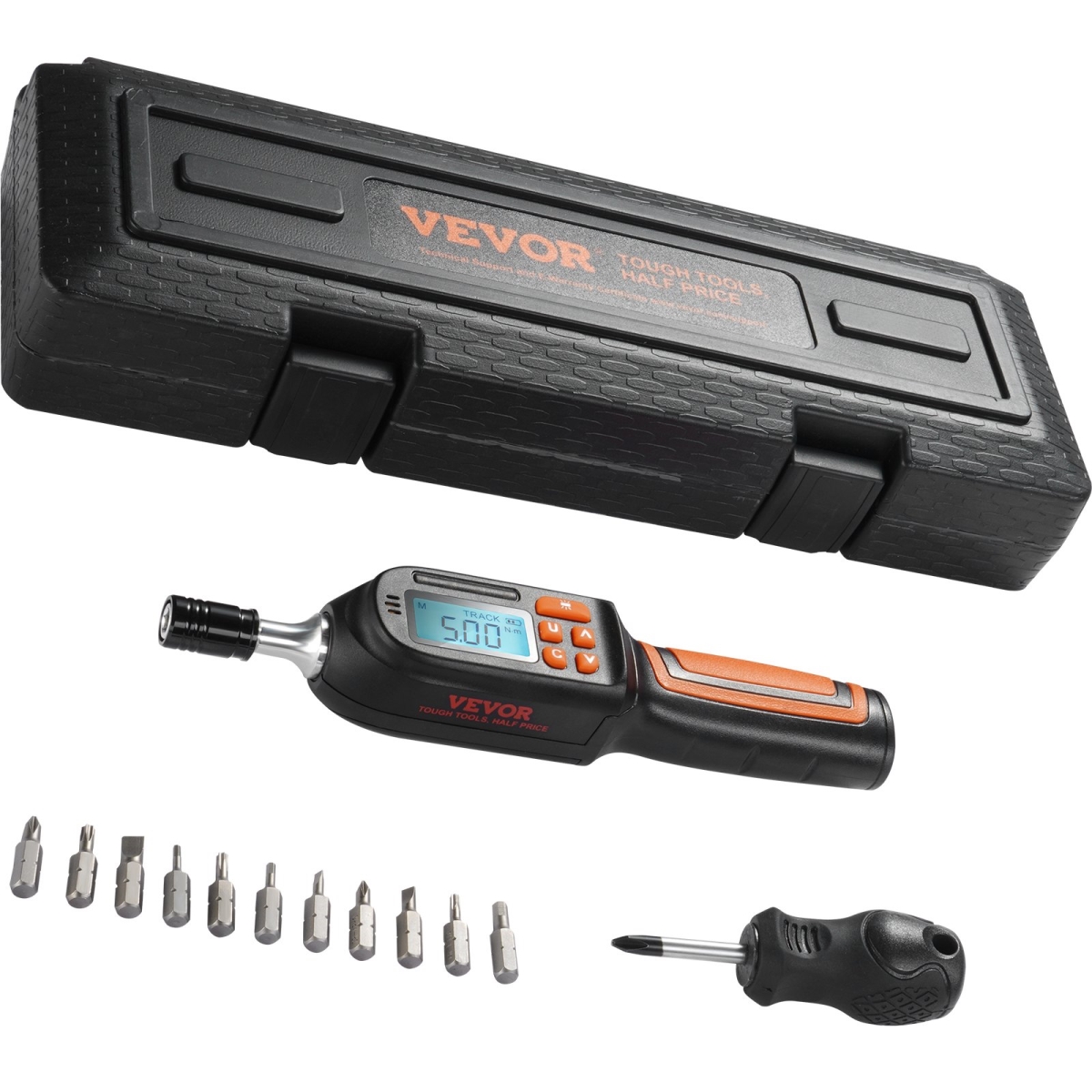 NJLSDSXK26670HHEWV0 Digital Torque Screwdriver, 0.25 in. Drive Screwdriver Torque Wrench