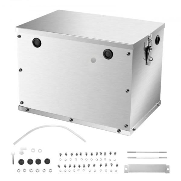 Battery Box - Group 24-31 Trolling Motor Battery Box - Marine Batteries Case - Aluminum Alloy Shell Storage Case - Easy Installation