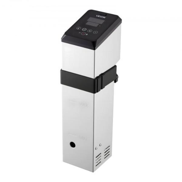 Picture of Vevor JRSZKDWMZJ15RGWJH001V1 Sous Vide - 1500W Cooking Machine - Immersion Circulator - LED Digital Display - Adjustable Screw Clamp - Fast-Heating - Accurate Temperature & Timer Control