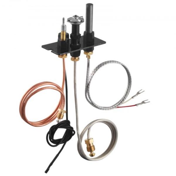 Gas Pilot Assembly - Natural Gas & LPG Ignition Replacement - Majestic - Vermont Castings - Temco - Dutchwest - Monessen - Century