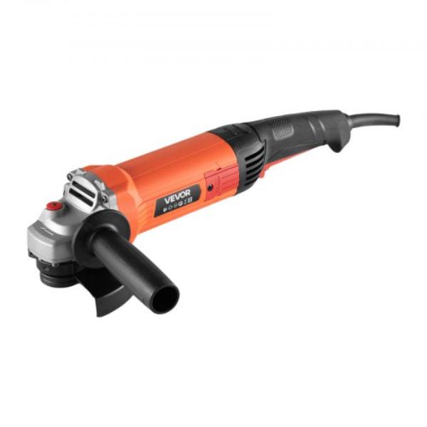 Angle Grinder - 5 in. Electric Grinder Power Tool 10A 10000RPM High-Speed corded with Adjustable Dust Guard for Metal Grinding Cutting Rust Removal