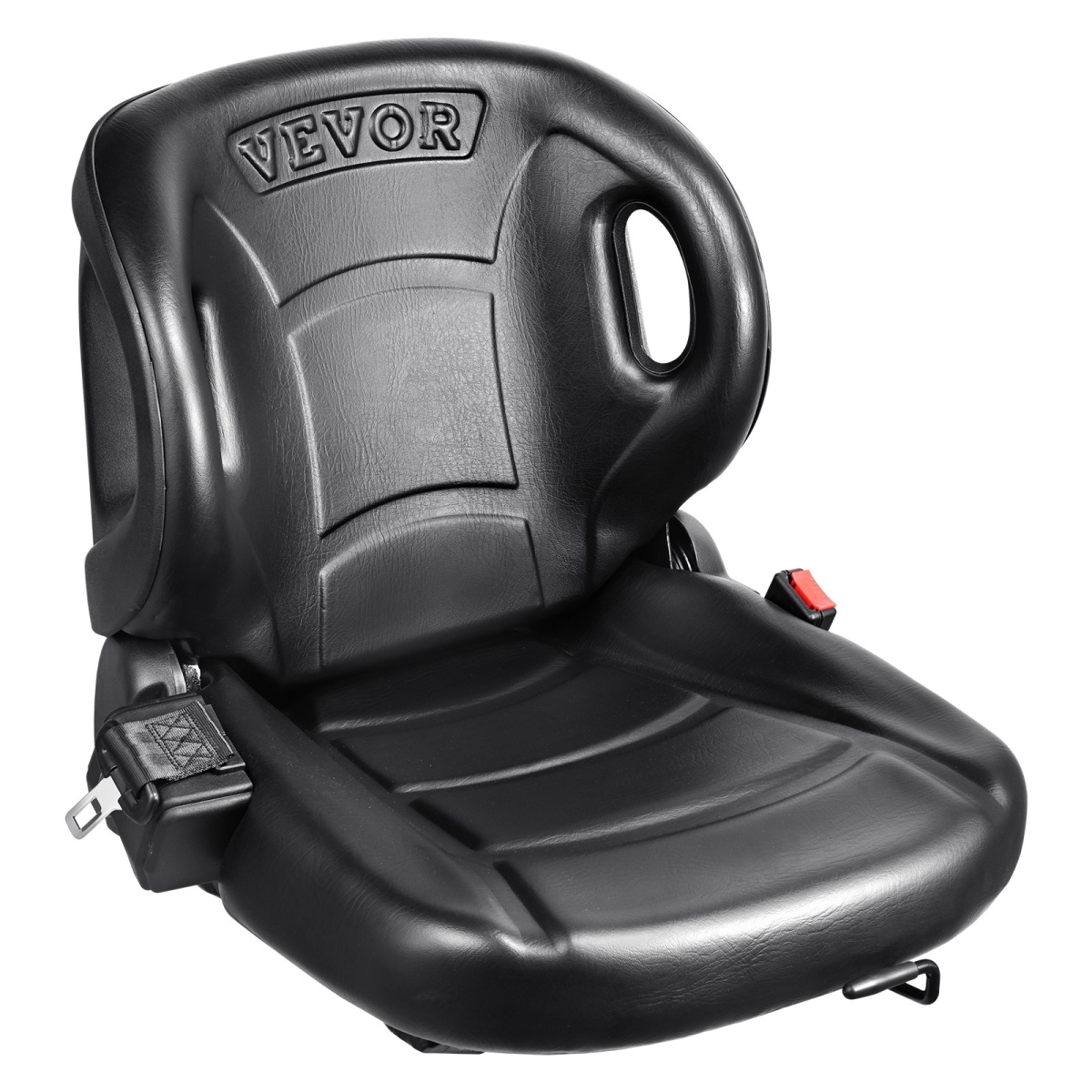 CCZYBGKAQD009OS2EV0 Universal Forklift Seat - Tractor Seat with Adjustable Angle Back, Micro Switch & Seatbelt