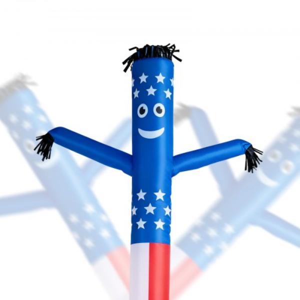 CQGRBT20FTXTXTFUK001V0 Inflatable Tube Man - 20 ft. Tall - Wacky Waving Dancing Tube Guy - 18 in. for Outdoor Advertising - Increase Visibility