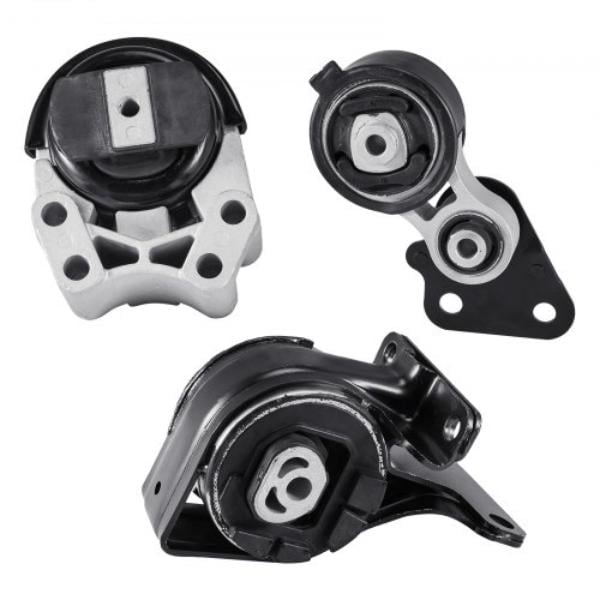 Engine-Transmission Motor Mount Kit Replacement with Replace OE No. A5342 A5431 A5605 Secure Support for 2007-2014 Ford Edge 3.5L - Set of 3