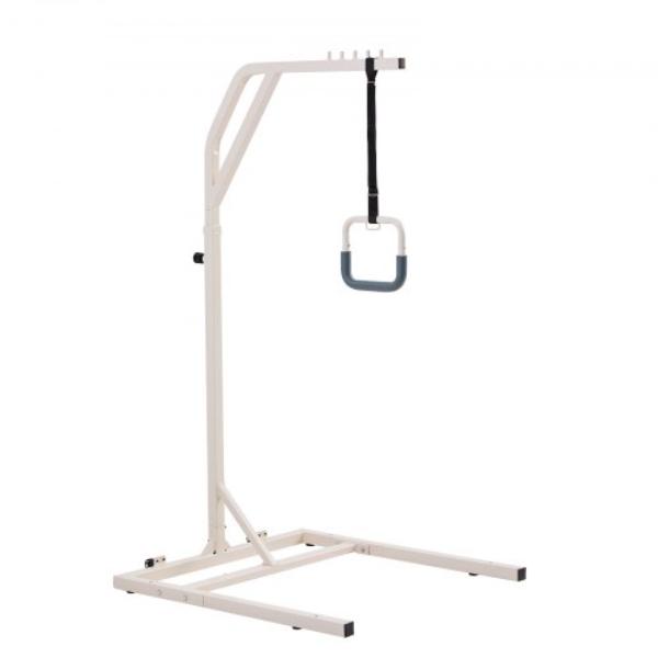Trapeze Bar - Bed Mobility - Height-Adjustable - Free Standing - 300 lbs - Bed Pull Up Assist - Ideal for Hospital - Nursing Home & Home Care